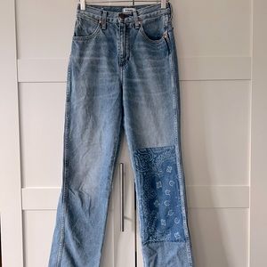 Wrangler Wild West Kiss My Patch Jeans